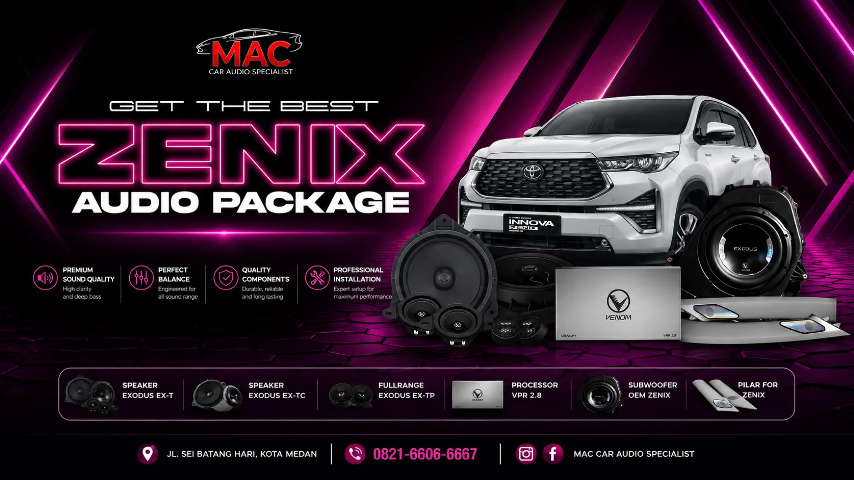 Toyota Innova Zenix Package